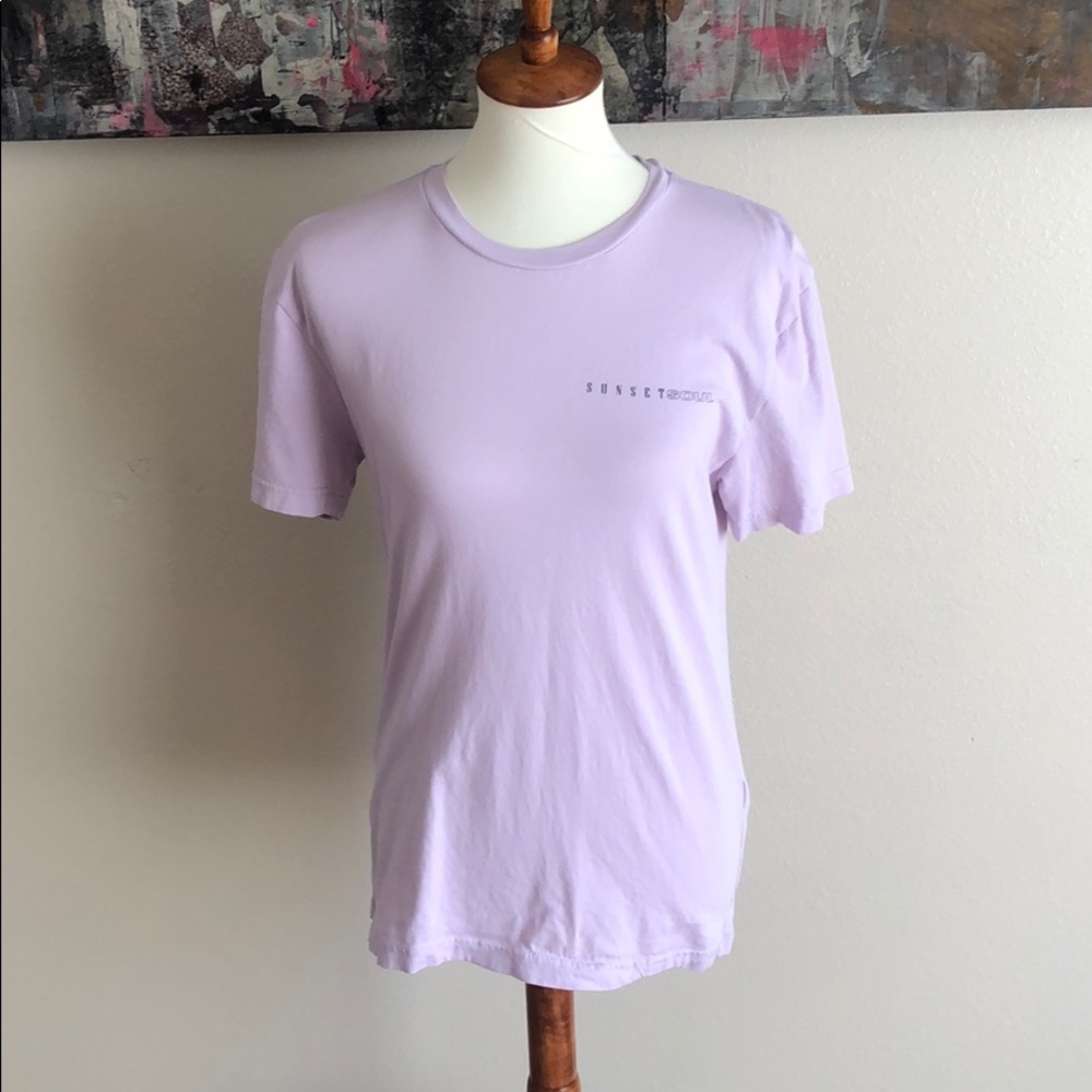H&M shirt faded purple very comfortable